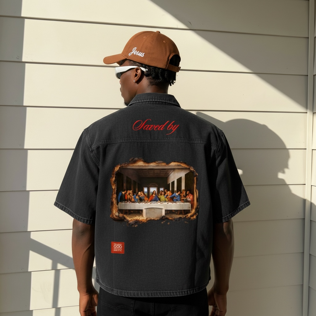 “Saved” Lyocell Shirt
