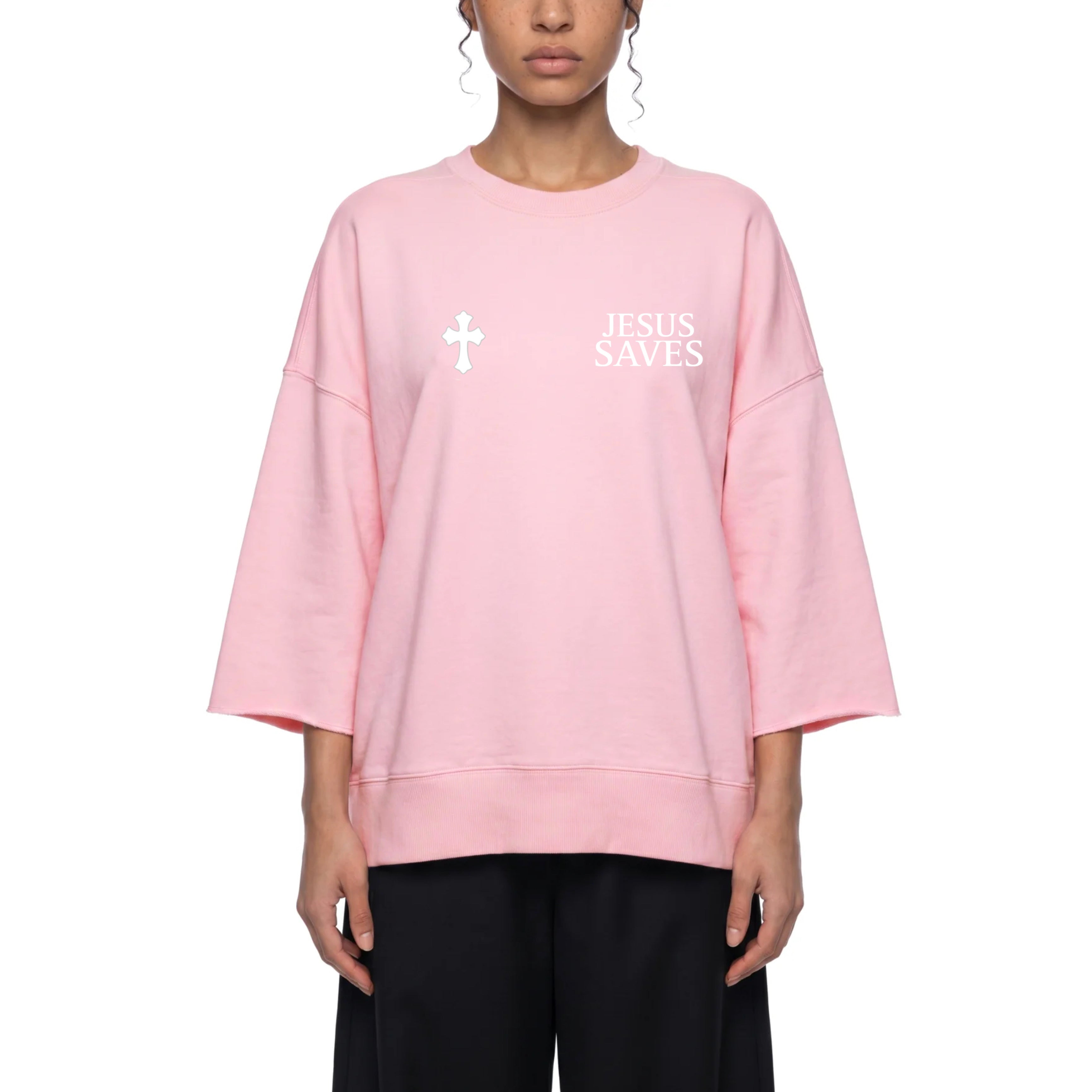 “Jesus saves” Boxy T-Shirt