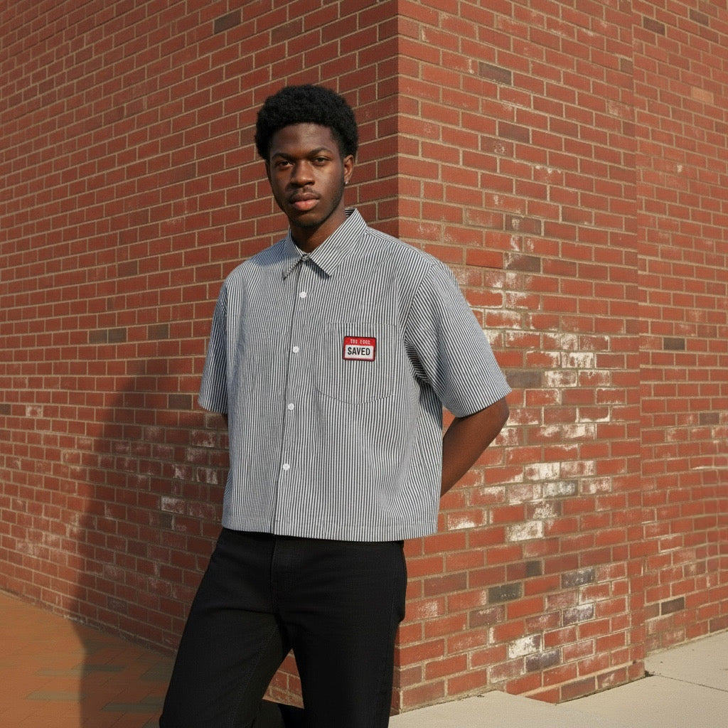 “Saved” Boxy Shirt