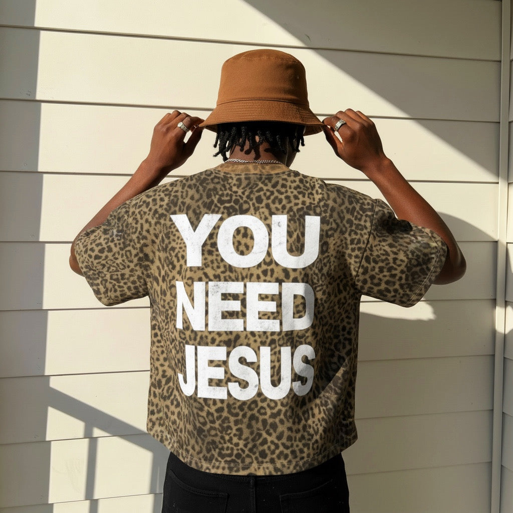 “You Need Jesus” Boxy T-Shirt