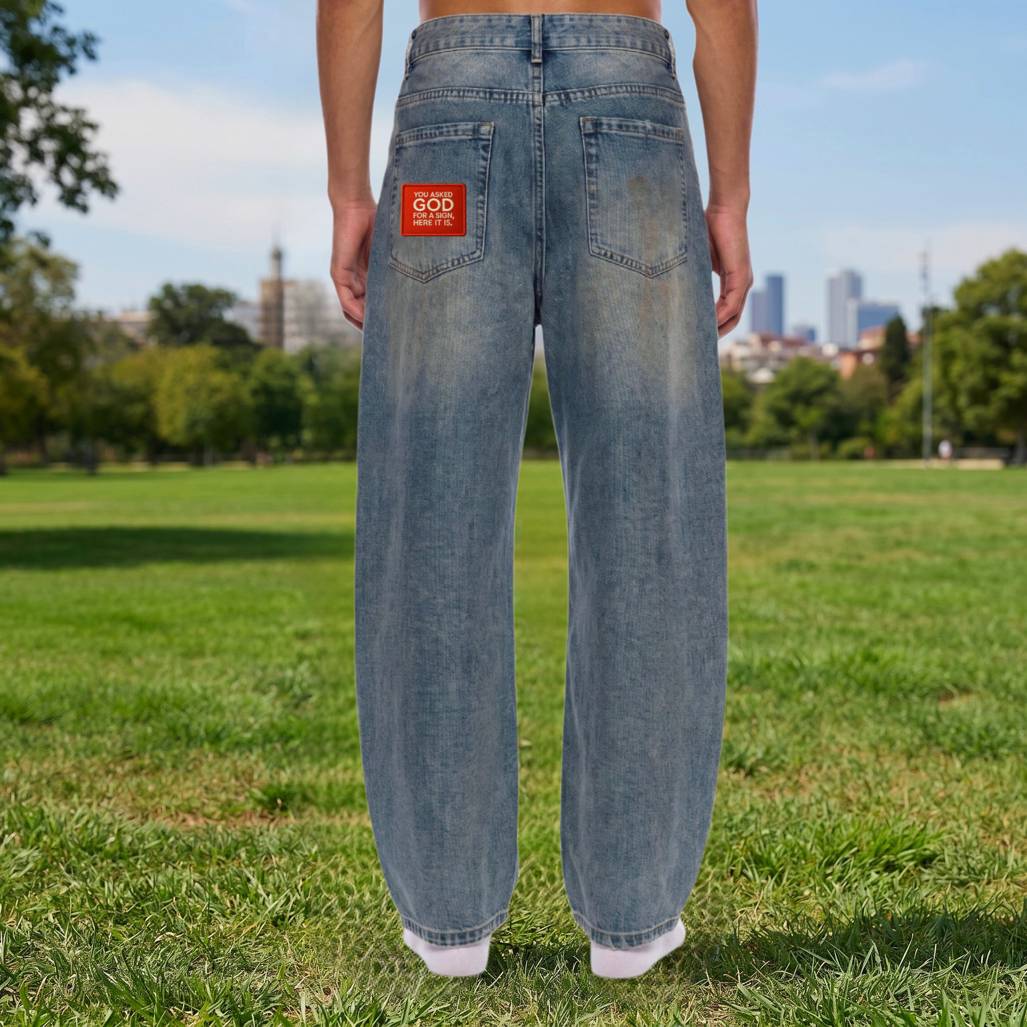“Saved” Jeans