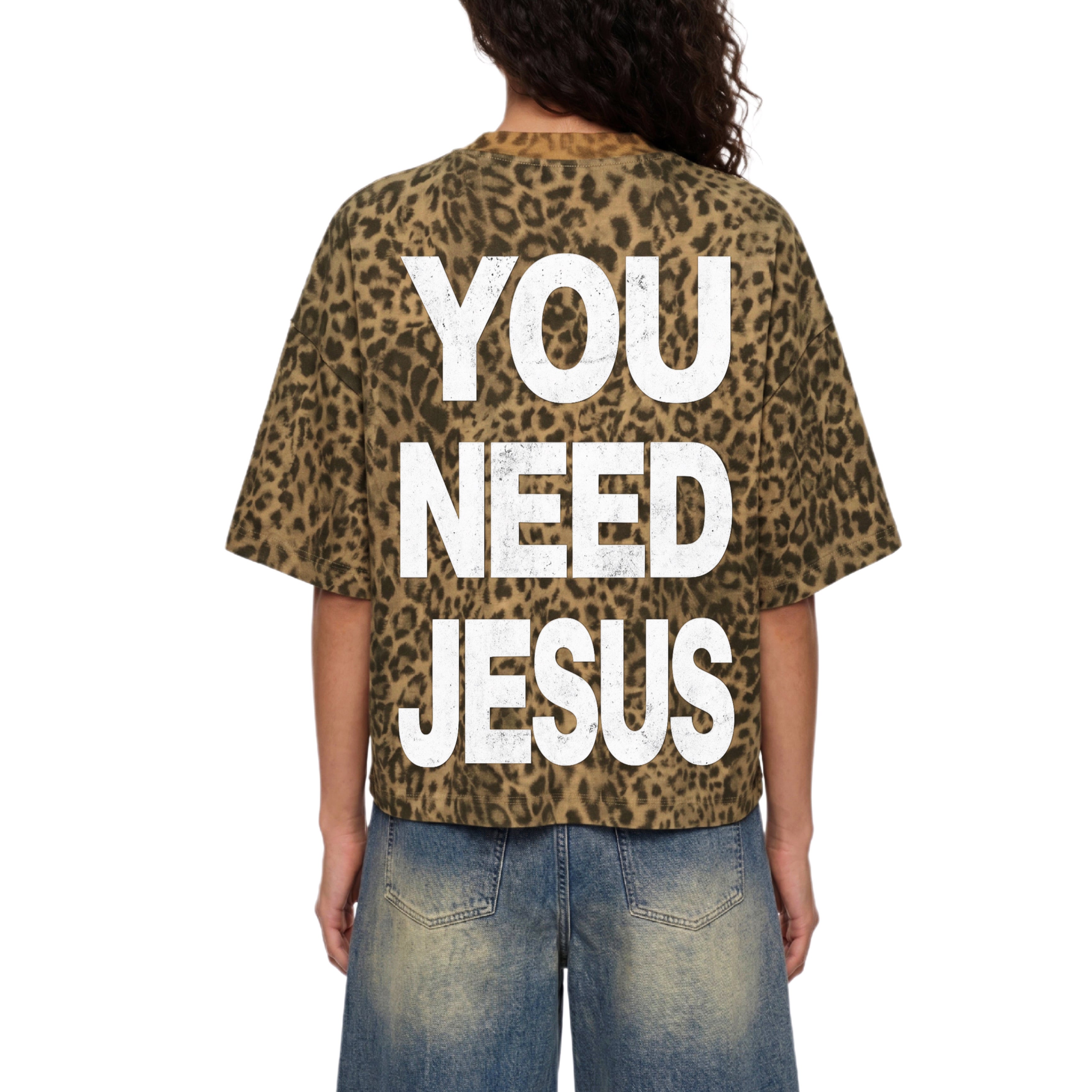 “You Need Jesus” Boxy T-Shirt