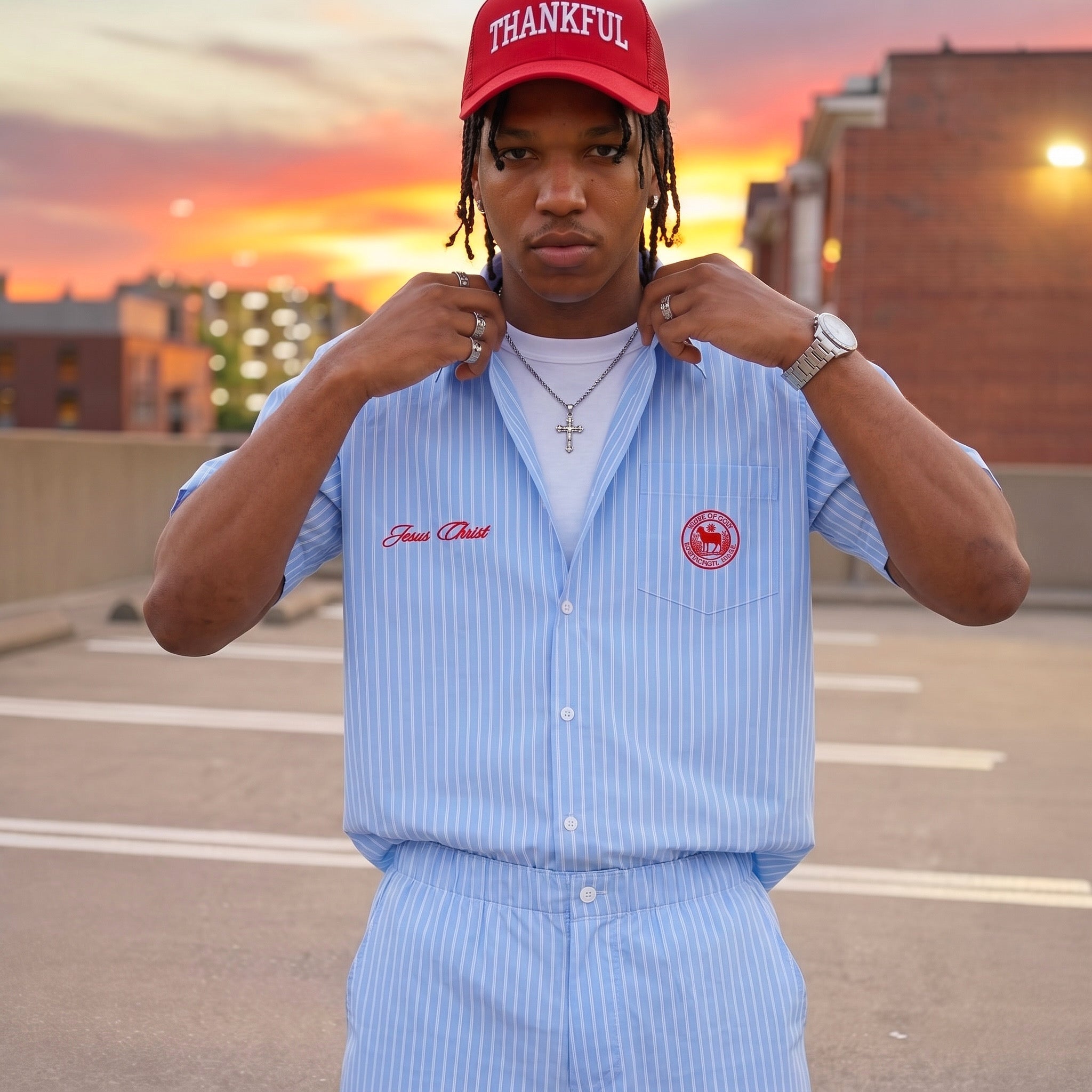 “Lamb” Boxy  Shirt