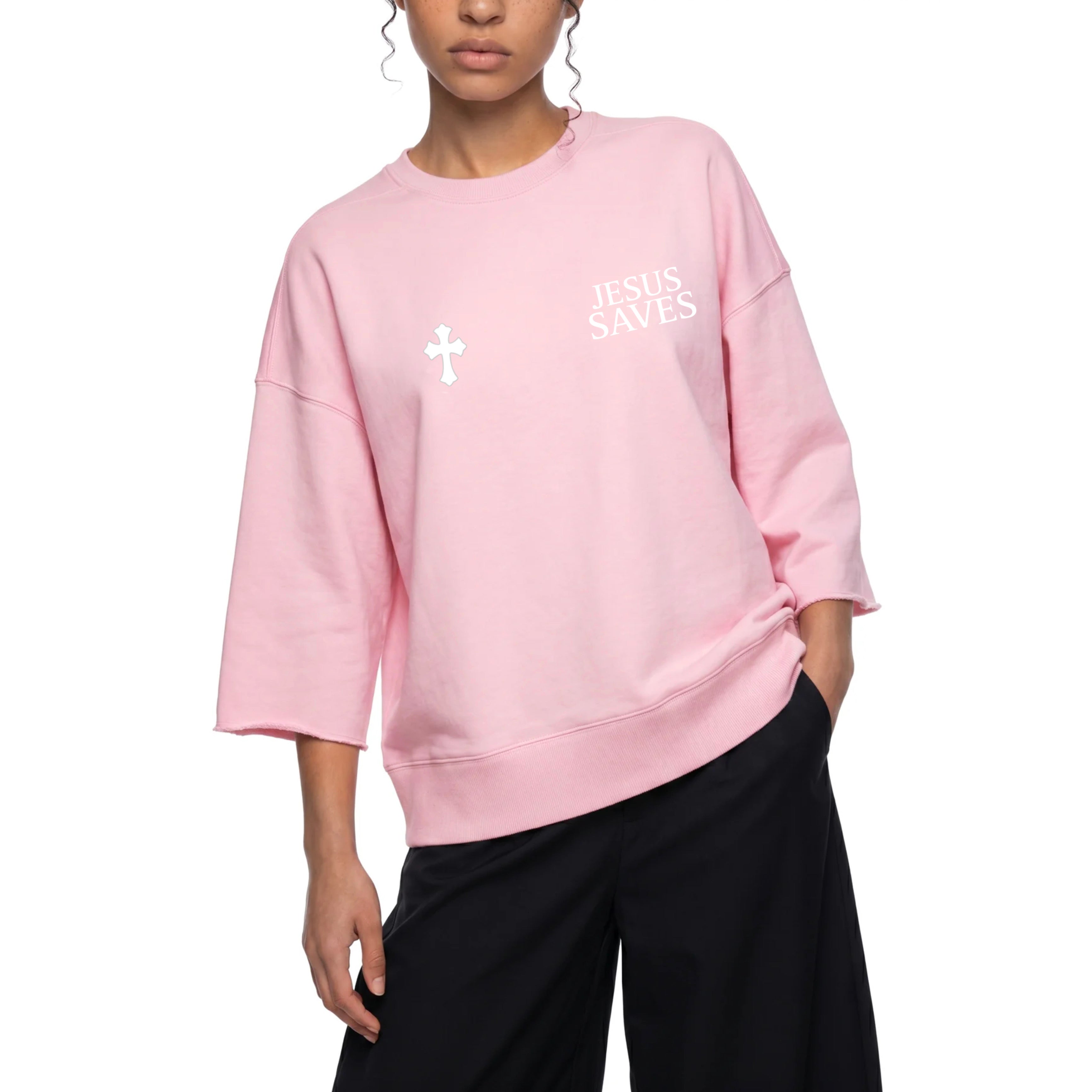 “Jesus saves” Boxy  T-Shirt
