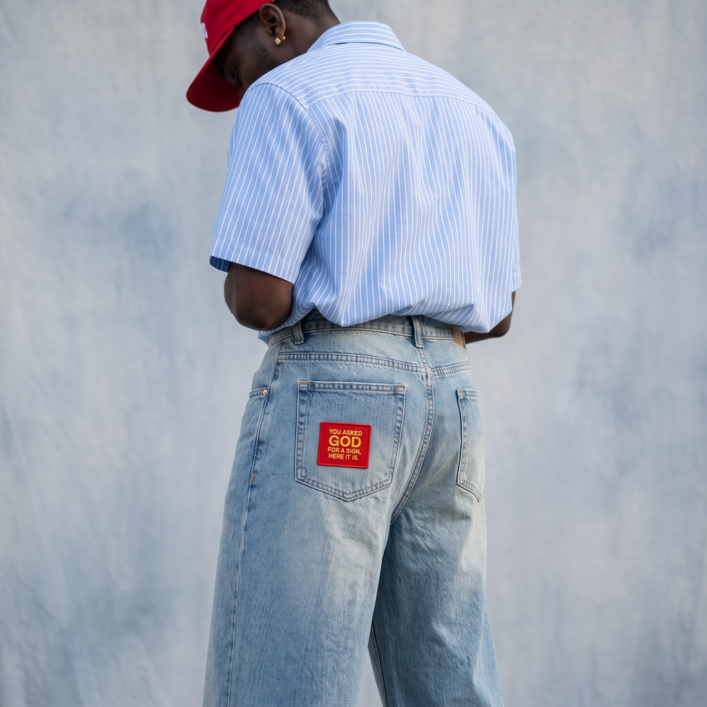 “Saved” Jeans