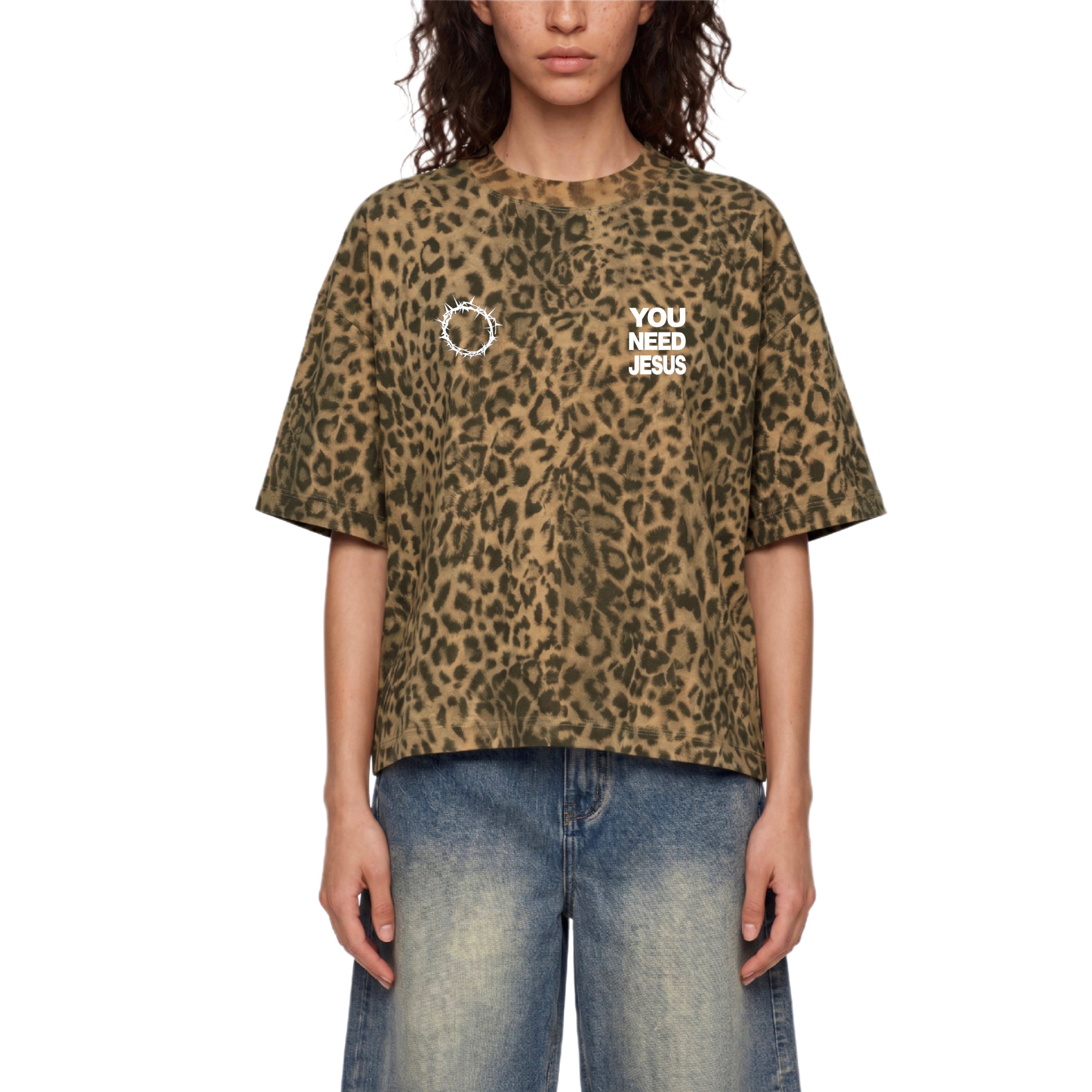 “You Need Jesus” Boxy T-Shirt