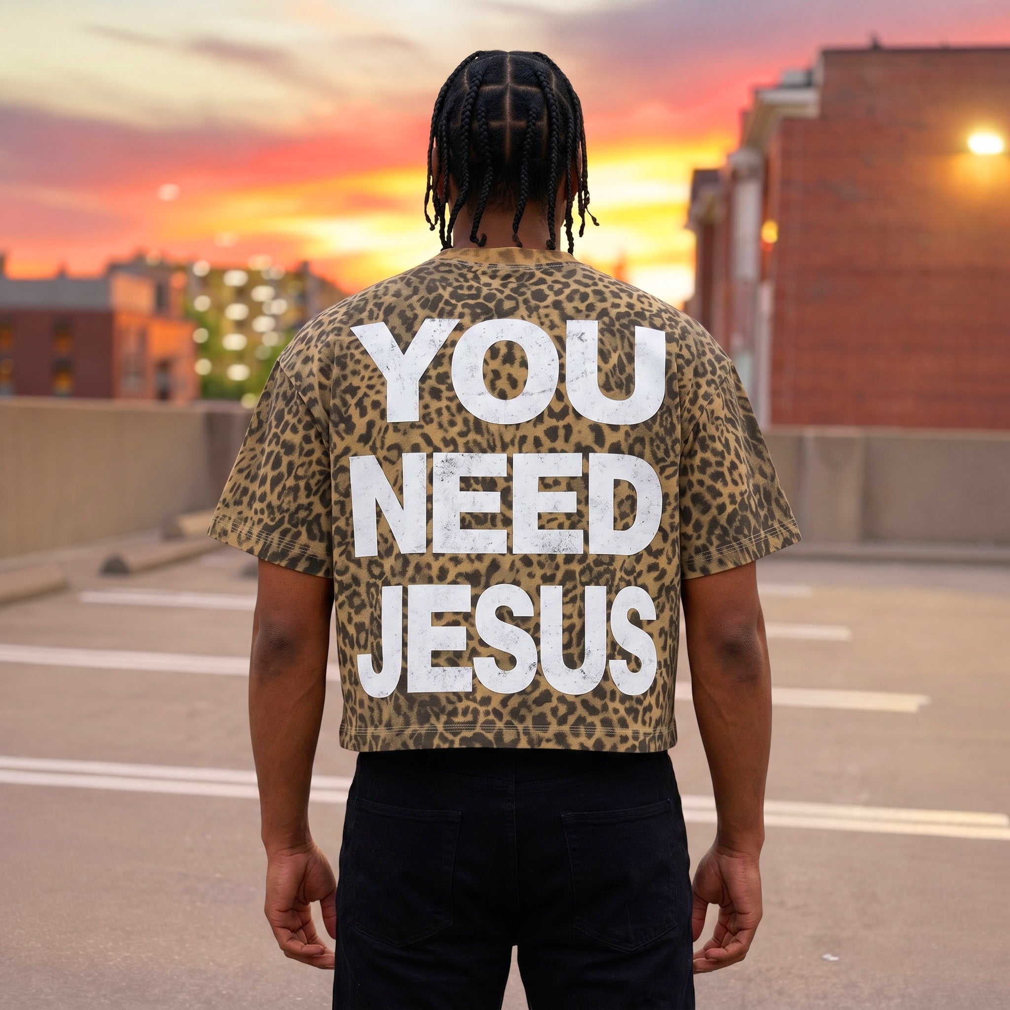 “You Need Jesus” Boxy T-Shirt