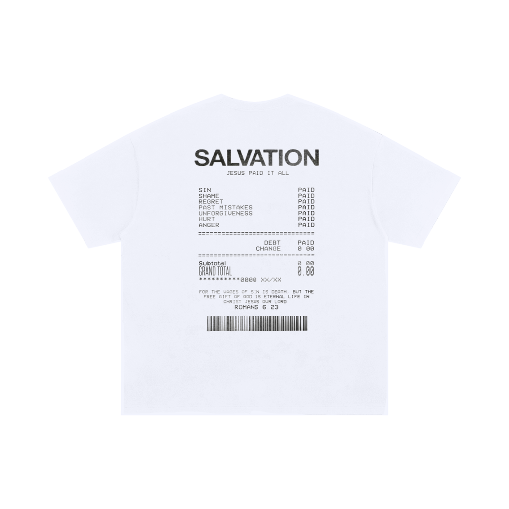 Salvation for all T-shirt