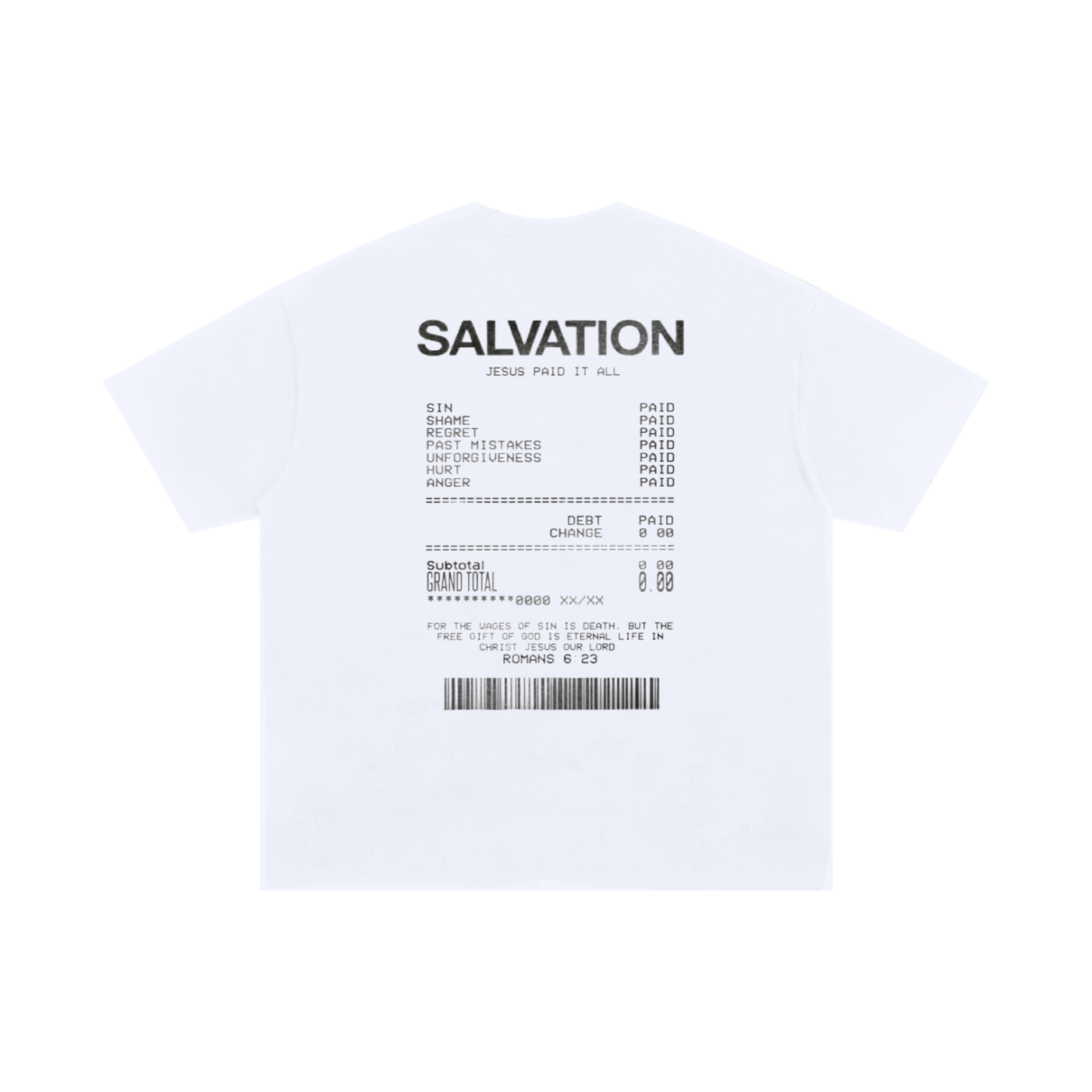 Salvation for all T-shirt