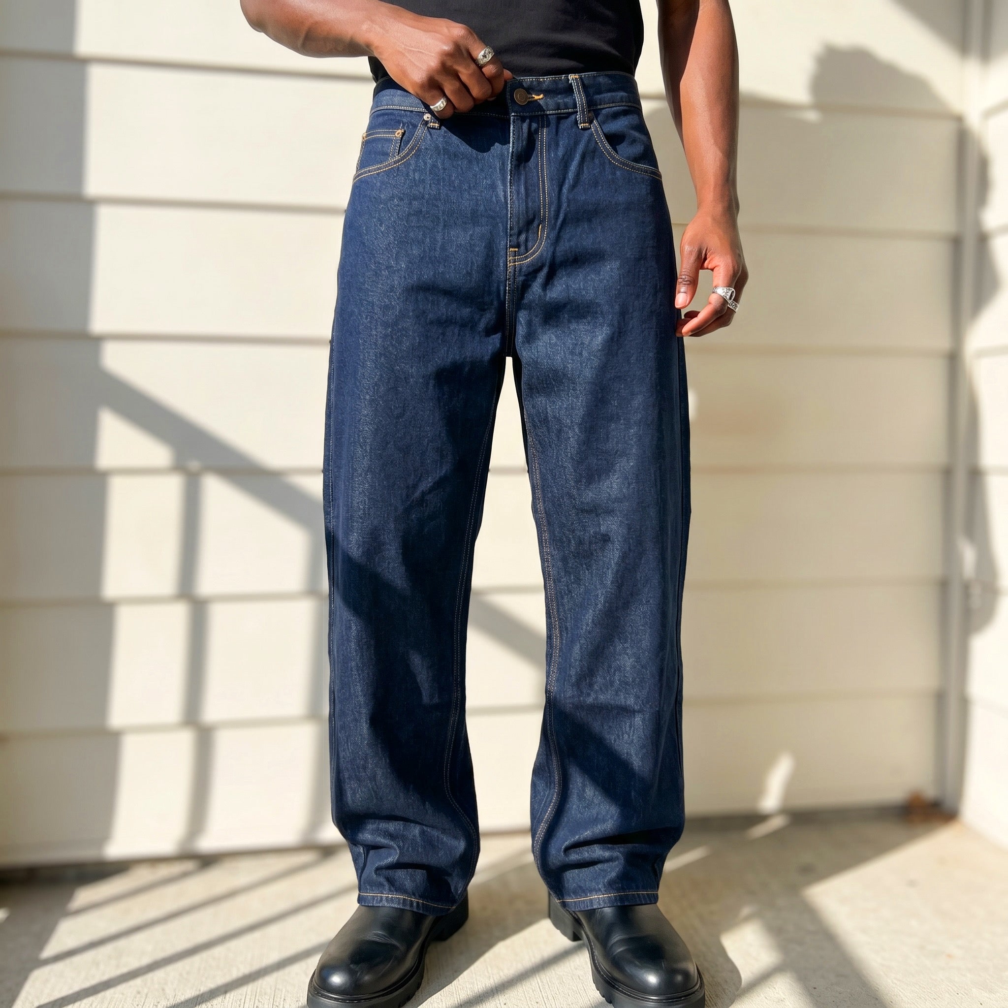 “Jesus saves “Vintage Jeans