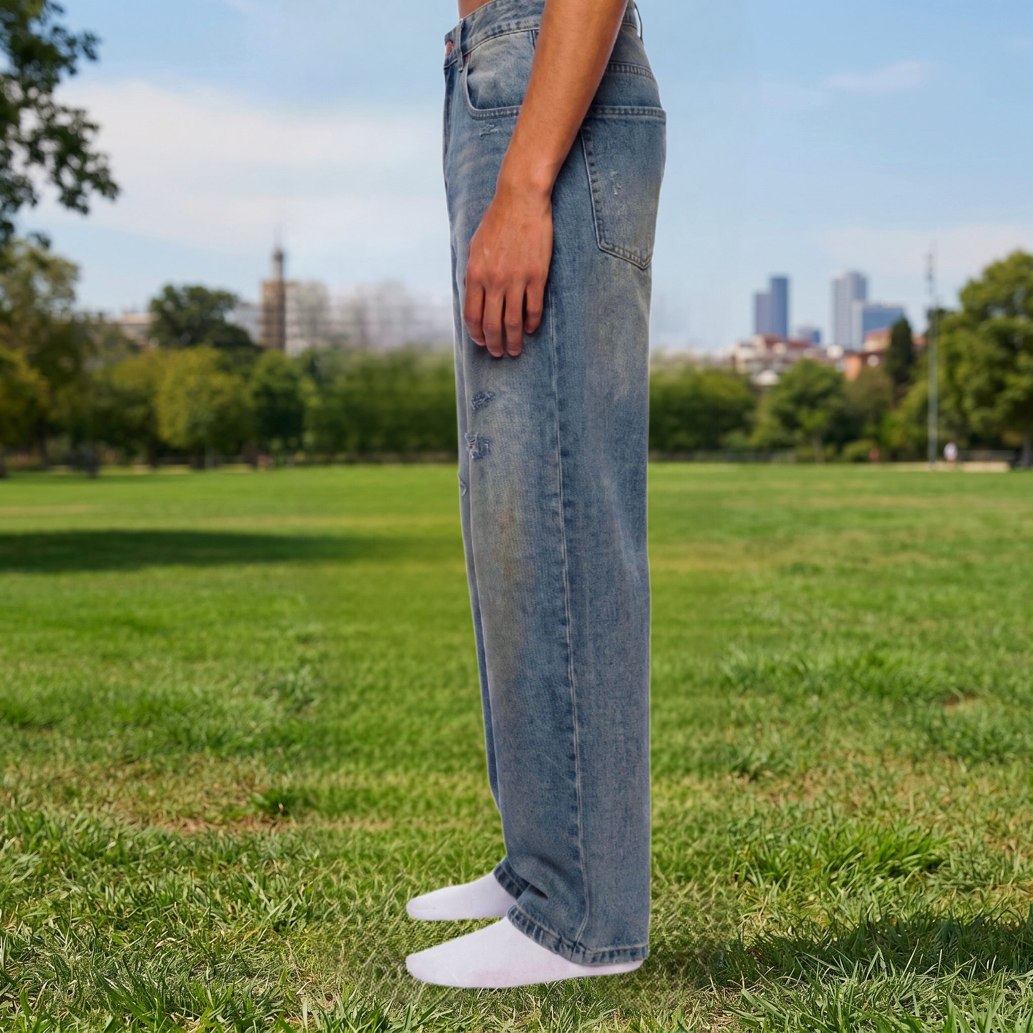 “Saved” Jeans