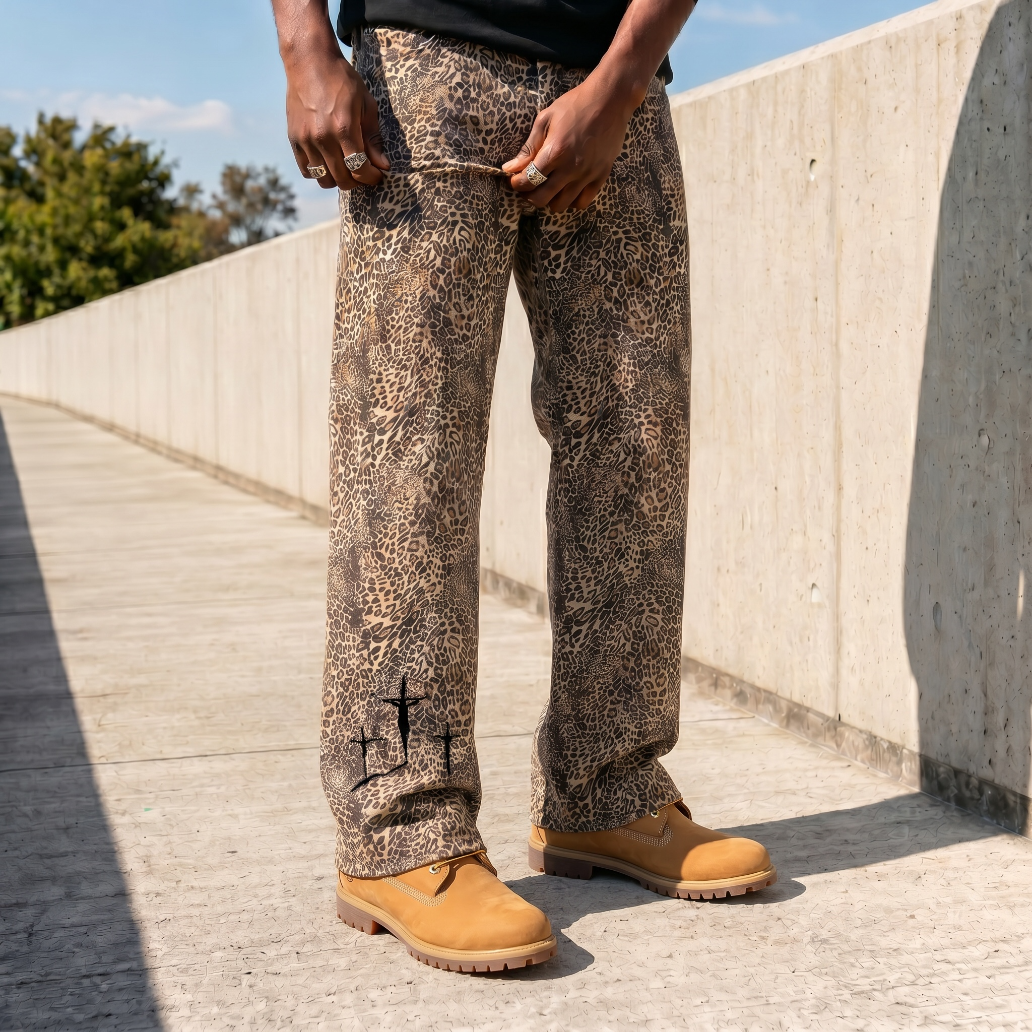 “316”Oversized Jeans