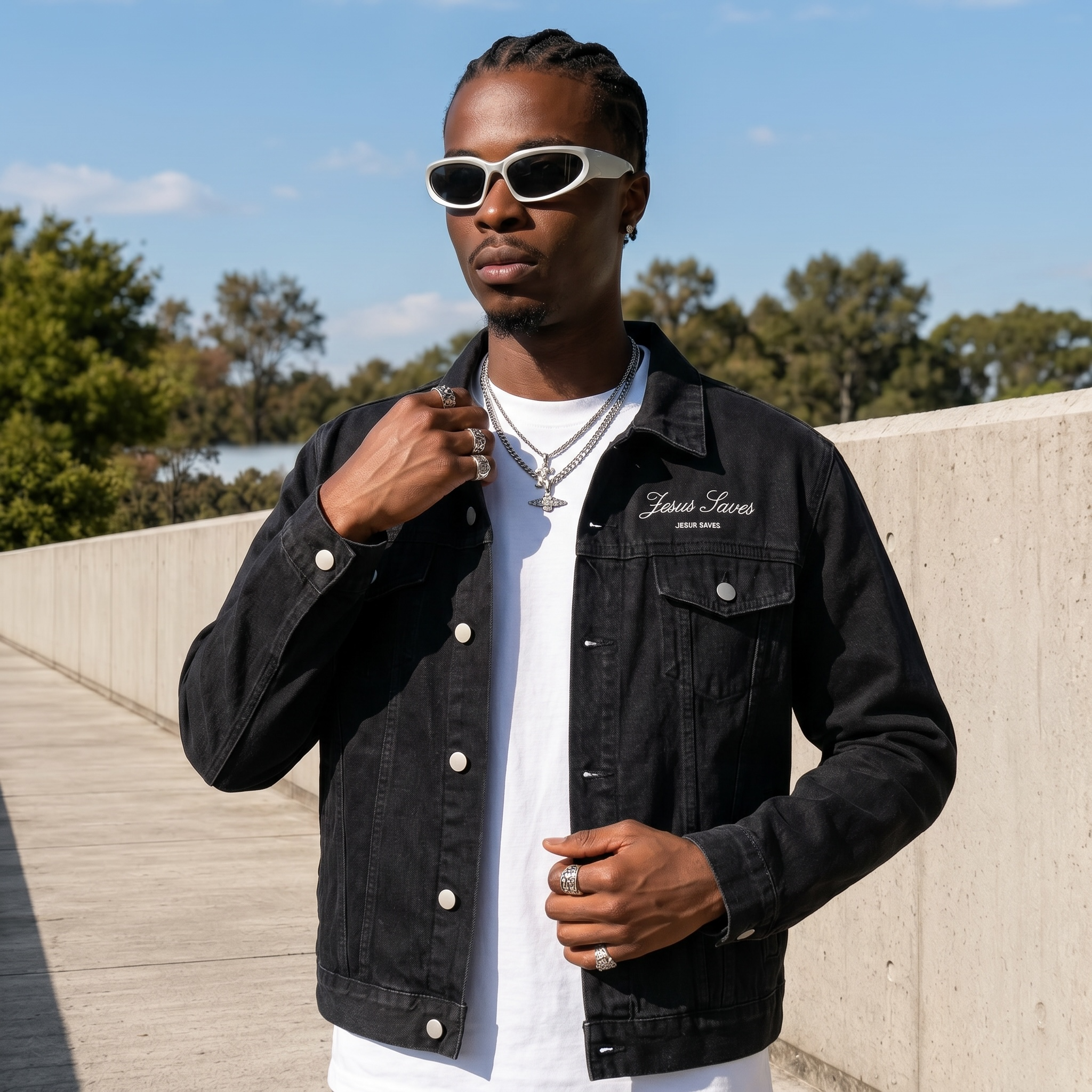 “316” Vintage Denim Jacket